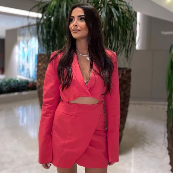 NWT Zara Cut-Out Blazer Dress - Picture 2 of 16